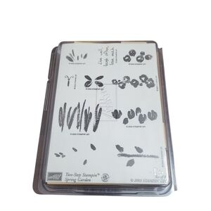 Stampin' Up! Spring Garden Set Of 9 Stamps New In Box